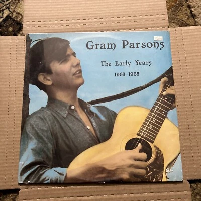 GRAM PARSONS 1979 "THE EARLY YEARS"  Sierra Records Sealed LP - Image 1 of 4