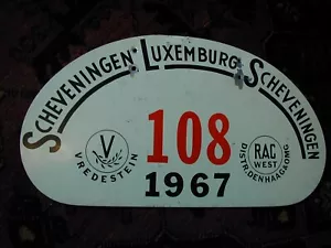 Lussemburgo Scheveningen 1967 targa rally #108 SAAB Porsche 911S Vredestein 912 - Foto 1 di 6
