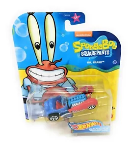 Hot Wheels Spongebob Schwammkopf Mr Krabs Die-Cast Charakter Auto 5/6 GMR64 - Bild 1 von 4