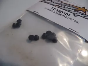 Team Durango TD320107 Chassis Inserts (x10) DEX408T / DNX408T - Picture 1 of 1