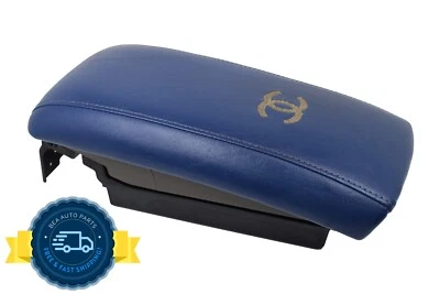 Центральная консоль для Nissan Altima седан 2008-2012 годов выпуска синий кожаный подлокотник для хранения - Изображение 1 из 4