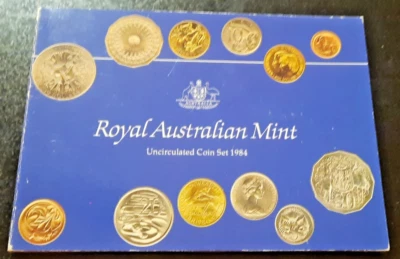 Набор из 6 монет 1984 Королевский австралийский монетный двор не бывшие в обращении - Изображение 1 из 4