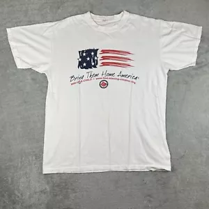 Camiseta USA Hombre Grande Blanca Llévalos a Casa CPEA - Imagen 1 de 6