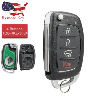 Llavero remoto sin llave para Hyundai Santa Fe 2013 2014 2015 2016 TQ8-RKE-3F04 Foto 1 de 4