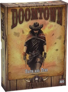 FAITH & FEAR Doomtown: Reloaded Card Game Pinebox Expansion (AEG) SEALED + PROMO - Picture 1 of 3