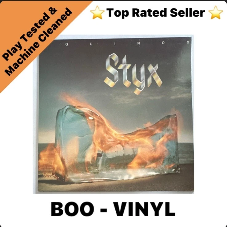 Styx – Equinox  12" Vinyl Album Lp Rock 1976 Uk Issue Ex / Ex Condition - Image 1 of 4