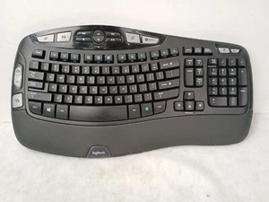 Logitech K350 (820-002546) Wireless Keyboard Unifying Receiver Great Condition - Photo 1/6