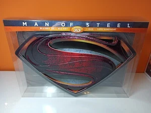 MAN OF STEEL COLLECTOR BLU-RAY 3D - PERFECTO ESTADO - PAL FRANCIA - Imagen 1 de 3