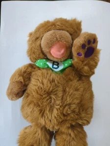 Pearson Scott Foresman Alphabuddy Teddybär Handpuppe Plüschtier 14 Zoll braun - Bild 1 von 3