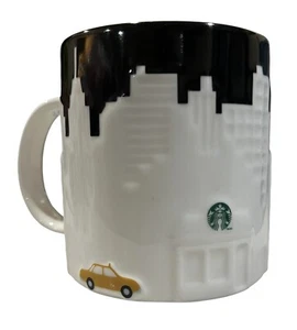 Starbucks New York City 3D Mug 2012 Skyline Taxi Collector Series 16oz - Picture 1 of 8