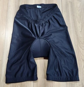 Decathlon Cycling Shorts, Adult Sz XL, Padded, Black, Made In Italy - Picture 1 of 11