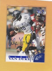 1996 CLASSIC FOOTBALL ALEX VAN DYKE AUTOGRAPH NMMT *67786 - Picture 1 of 1