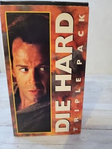 Die Hard VHS 3 Pack -Die Hard 1 , 2 & The Making Of Die Hard With A Vengeance - Picture 1 of 4