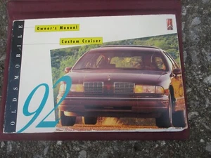 1992 Olds Custom Cruiser Owner's Manual  in Case - Picture 1 of 5