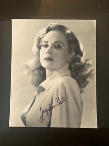 Jacqueline White signed 8x10 photo Autographed Crossfire Actress - Picture 1 of 2