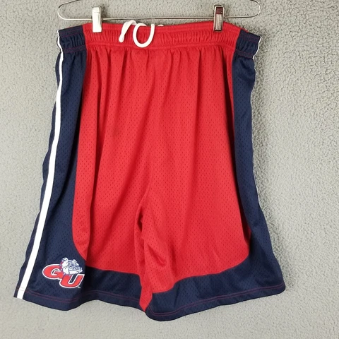 Nike Authentic Gonzaga Bulldogs Zags Basketball Team Shorts Men XL Vintage Cover