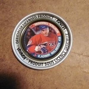 1997-98 Katch Silver - #76 Vladimir Malakhov - Montreal Canadiens
