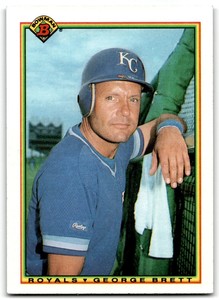 1990 Bowman George Brett Kansas City Royals #382