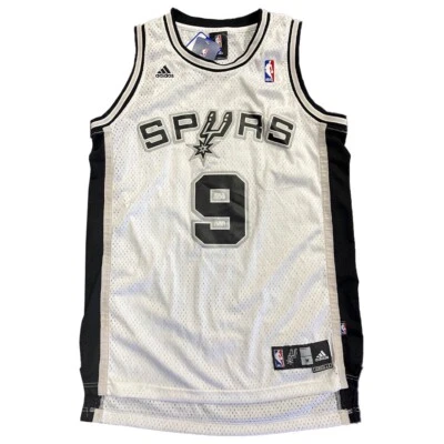 Nueva con etiquetas Camiseta Adidas NBA San Antonio Tony Parker Talla Mediana +2 Longitud Auténtica Rara Foto 1 de 4