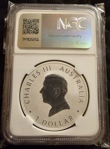 2024 P125 Anniversary Australia 1 Oz. Silver Koala MS70 - Early Release - Picture 1 of 2