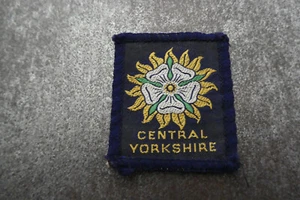 Central Yorkshire Woven Cloth Patch Badge (L16S) - Picture 1 of 2