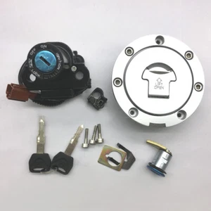 For Honda CBR1000RR 08-13 CBR600RR 07-14 Ignition Switch Fuel Gas Cap Seat Lock - Picture 1 of 9
