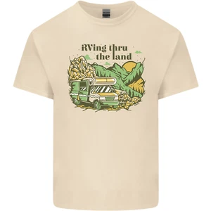 RVers Por La Tierra Camioneta RV Camping Camiseta De Algodón Para Hombre - Imagen 1 de 101