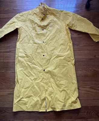 Rain Coat- Yellow - Security  (Size XL) New Without Tags - Image 1 of 3