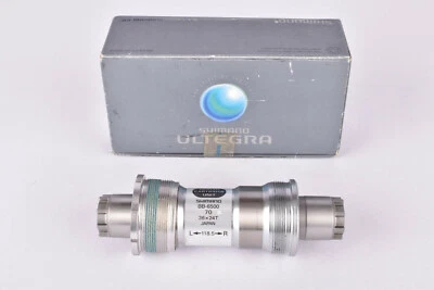 NOS/NIB Shimano Ultegra #BB-6500 Octalink Bottom Bracket in 118.5mm ITA thread - Bild 1 von 4