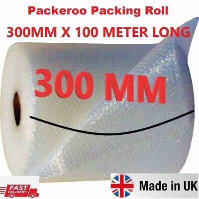 Packing Roll 300mm X 100M Small Cushion Soft Wrapping Packing Material Packaging • 7.86£
