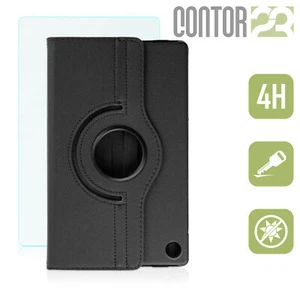 360° Schutzhülle Tasche matte Folie SCHWARZ 10.1"Lenovo Tab M10 HD 2.Gen TB-X306 - Bild 1 von 11