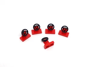 5 x Lego® NUEVO 1829c01 consola con volante rojo NUEVO - Imagen 1 de 2