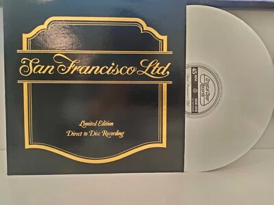 San Francisco LTD Limited Edition Direct To Disc Recording Vinyl Record LP White - Image 1 of 2