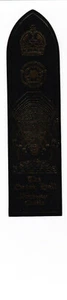 The Great Hall Winchester Castle Leatherette Bookmark - Picture 1 of 1