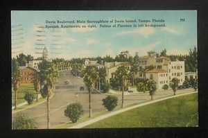 1948 Davis Boulevard Hauptdurchgangsstraße von Davis Island Tampa FL Hillsborough Co - Bild 1 von 1