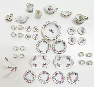 Set Cucina in Ceramica Misura Piccola per Fingere di Giocare e Decorare Fatto a Mano (D) - Foto 1 di 7