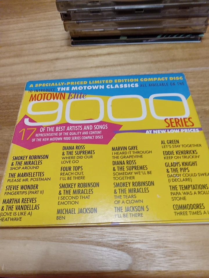 Various Artists : Various/Motown Elite 9000 Series CD - Image 1 of 1