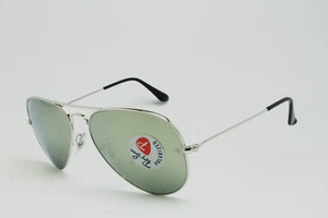 NUEVAS GAFAS DE SOL RAY BAN RB 3025 AVIATOR GRANDES METÁLICAS 003/58 POLARIZADAS ESPEJADAS TALLA - Imagen 1 de 5