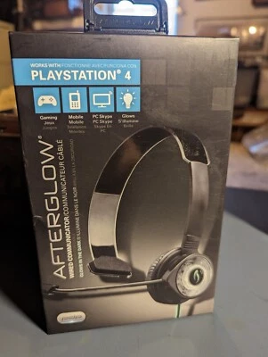 Playstation 4 PDP Afterglow Chat Headset Wired Communicator Microphone (PS4) - Image 1 of 4