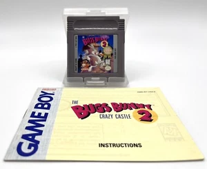 Bugs Bunny Crazy Castle 2 con Manual Original (Nintendo GameBoy) - Probado - Imagen 1 de 18
