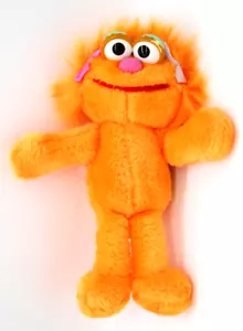 Vintage TYCO Sesame Street Zoe Plush Character 1996 Henson Orange #62720/62705 - Picture 1 of 14