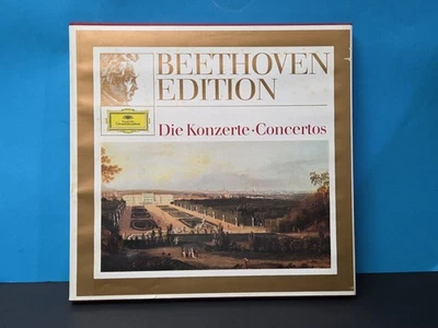 Beethoven Edition Die Konzerte 6LP Box Set DG Kempff Ferras Karajan Vinyl Stereo - Image 1 of 4