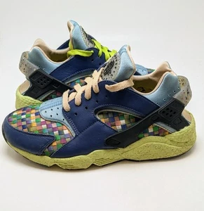 Hombres Nike Air Huarache Crater Premium Multicolor Tejido Zapatos DM0863-400 Talla 8.5 - Imagen 1 de 7