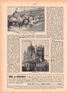 Das Münster in Neuss - 1914 - Historischer Bildbericht ~21x30cm - Bild 1 von 1