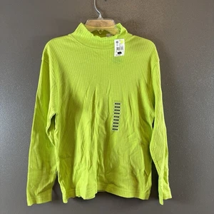Hasting & Smith Womens T Shirt Sz M Medium Long Sleeve Solid New With Tags - Picture 1 of 8