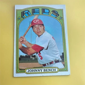 1972 Topps Baseball #433 Johnny Bench Cincinnati Reds Card - Picture 1 of 6