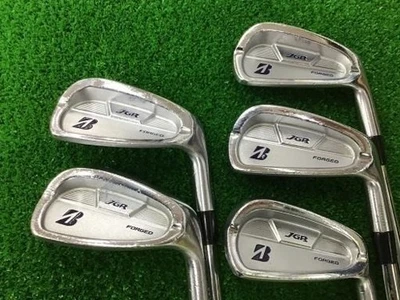 BRIDGESTONE JGR FORGED Iron Set 6-PW 5pcs Steel Shaft Stiff RH Japan Golf Club - Image 1 of 4