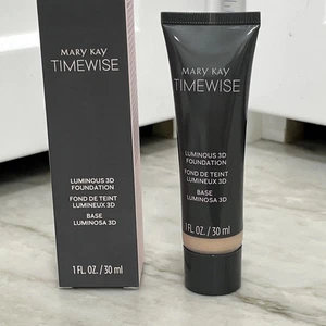 New In Box Mary Kay Timewise Luminous 3D Foundation Beige C 120 100022 Full Size - Picture 1 of 5