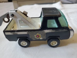 Vintage Buddy L Police Tow truck Near Mint - Picture 1 of 7
