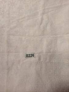 1+1/2 Yd Of Plain White Cotton Fabric Good For Sewing Quilting  Crafting - Picture 1 of 1